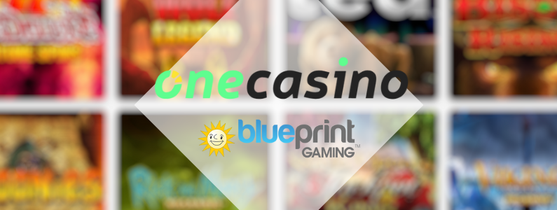 nieuwe gokkast te spelen op One Casino door samenwerking Blueprint gaming lees hier wat we nog meer kunnen verawchten