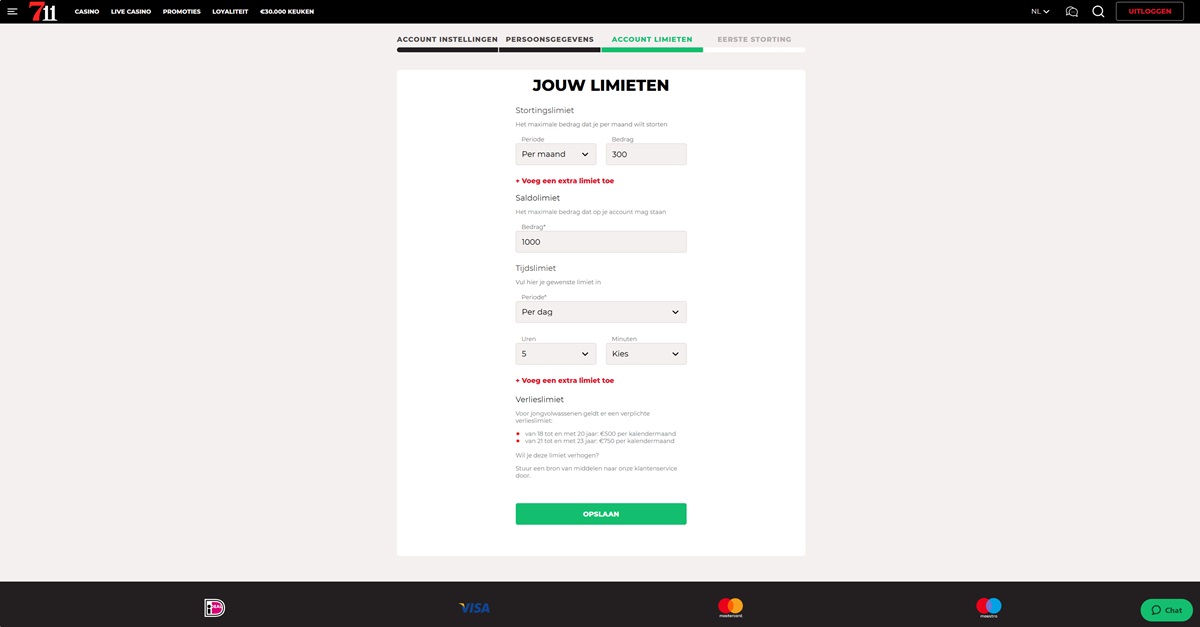 sportgokken uitleg hoe aanmelden bij 711 casino limieten instellen