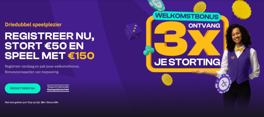 Hommerson online welkomstbonus