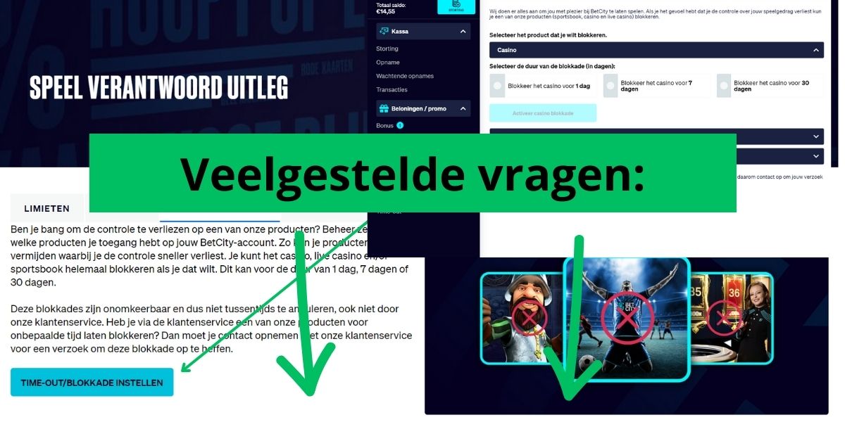 FAQ gokstop speelpauze spelblokkade betcity sportgokken uitleg speel verantwoord