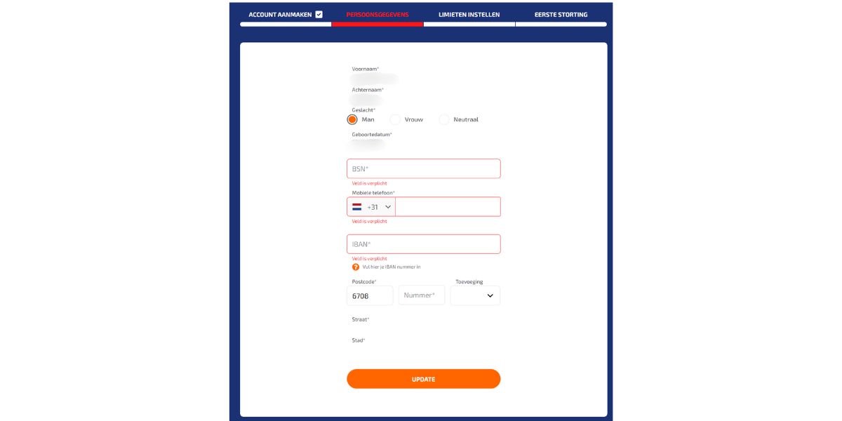 gegevens persoonlijke Hoe kan ik een account aanmaken op Betnation