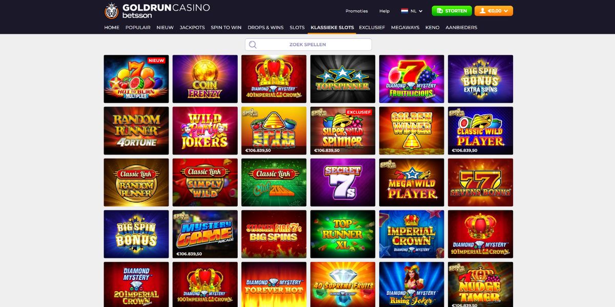 klassieke slots goldrun casino review navigatie