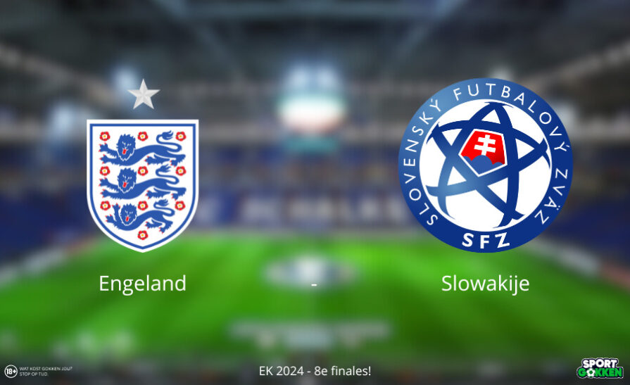 Wedden Engeland Slowakije EK 2024 odds en bookmakers