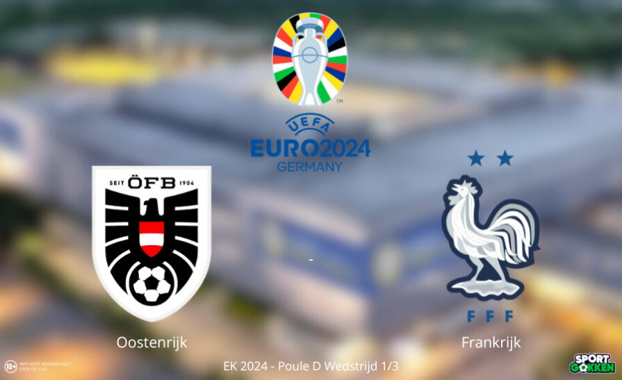 Wedden Oostenrijk Frankrijk EURO 2024 odds en bookmakers