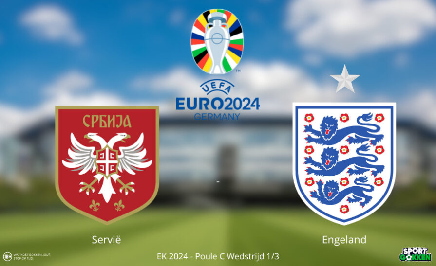 Wedden Servie Engeland EK 2024 odds en bookmakers