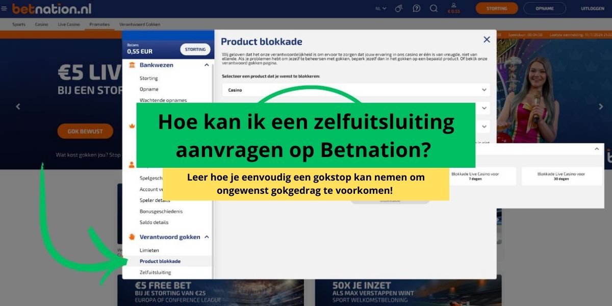 banner zelfuitsluiting aanvragen op betnation sportgokken uitleg