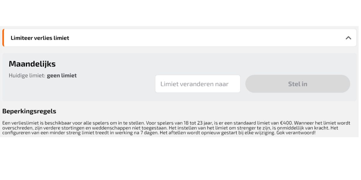 limieten instellen op betnation uitleg sportgokken