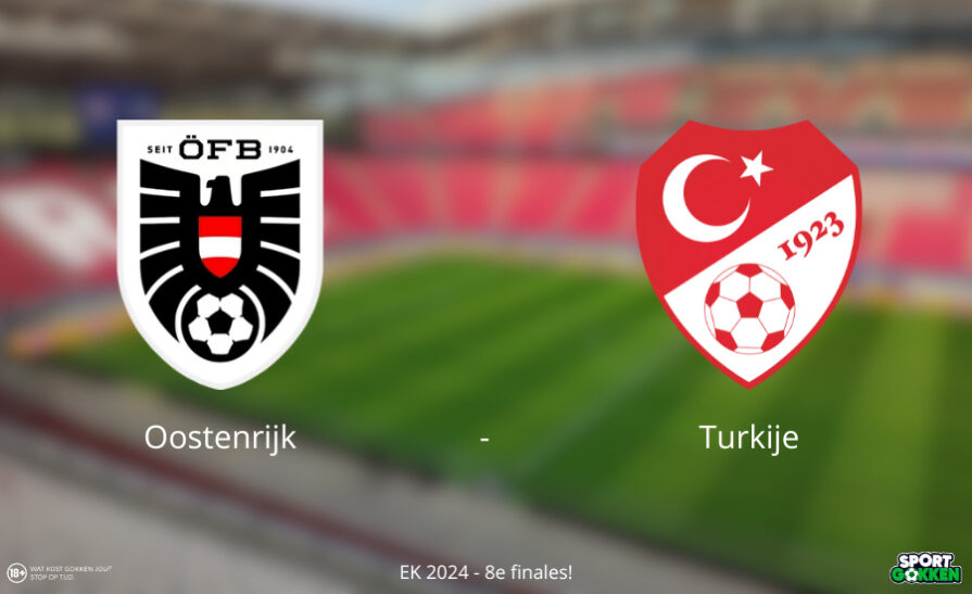 Wedden Oostenrijk Turkije EK 2024 achtste finales bookmakers en odds