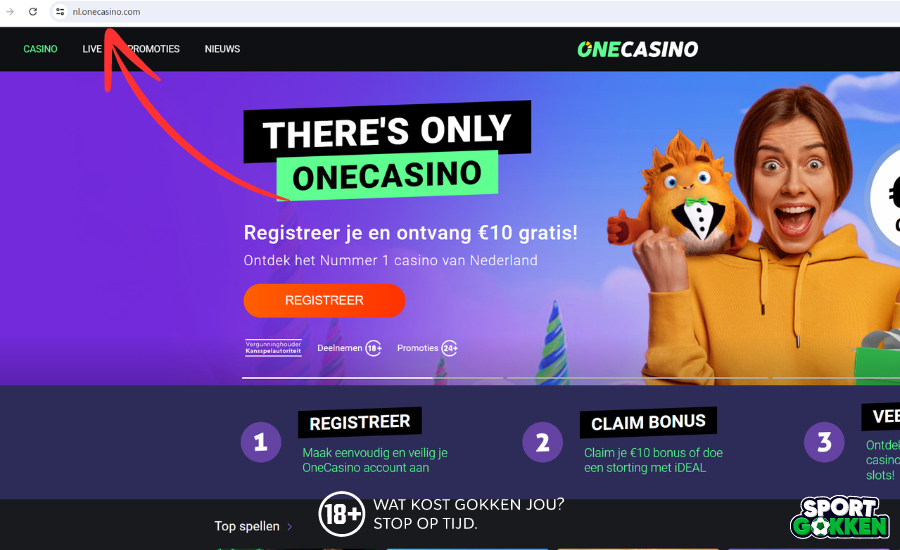 ga naar onecasino.nl