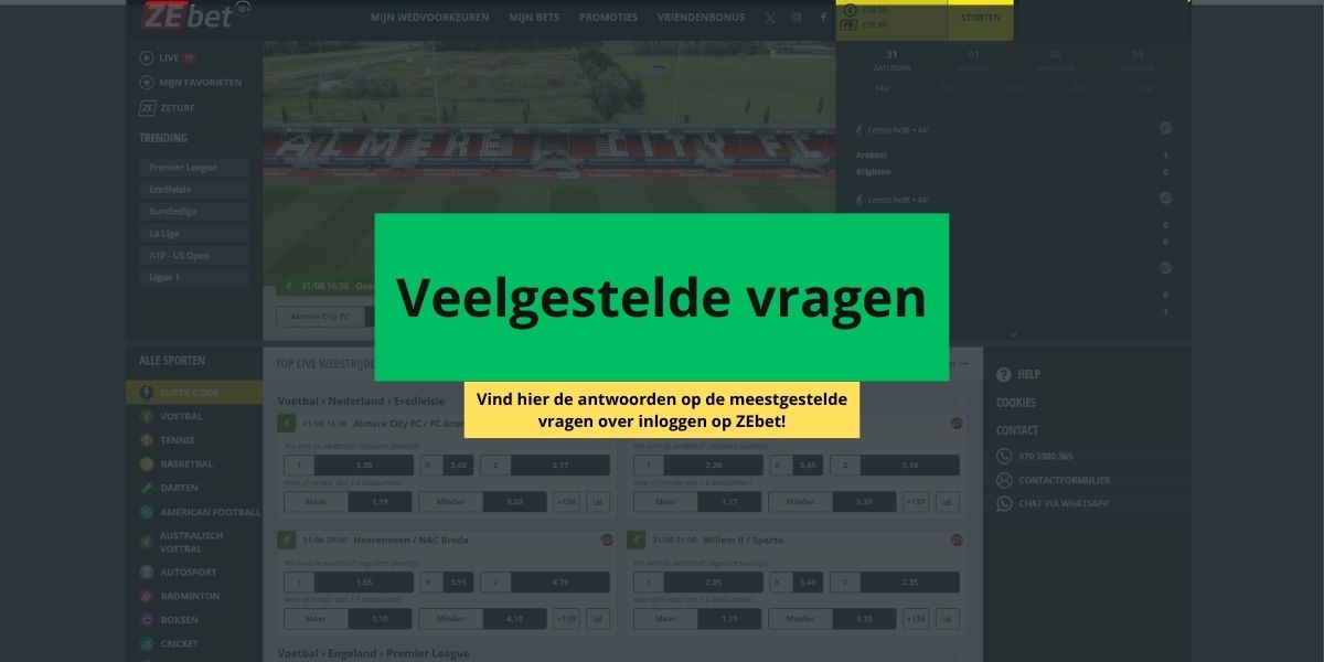 veelgestelde vragen ZEbet hulp vraag en antwoord