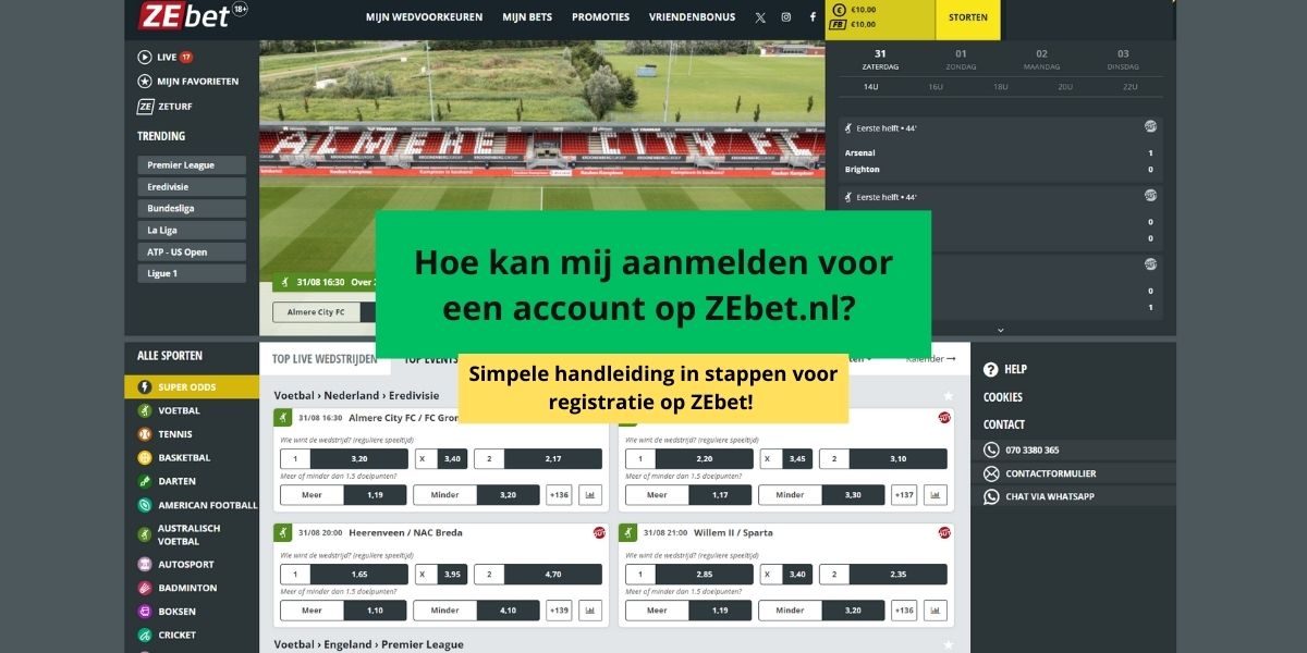 aanmelden op ZEbet hoe uitleg handleiding