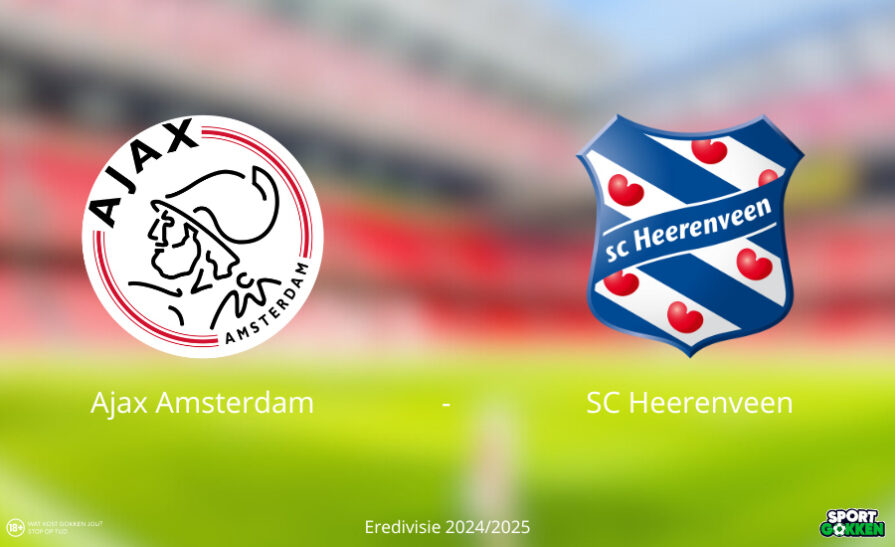 Voorbeschouwing Ajax Heerenveen Eredivisie 2024 25 odds en voorspelling