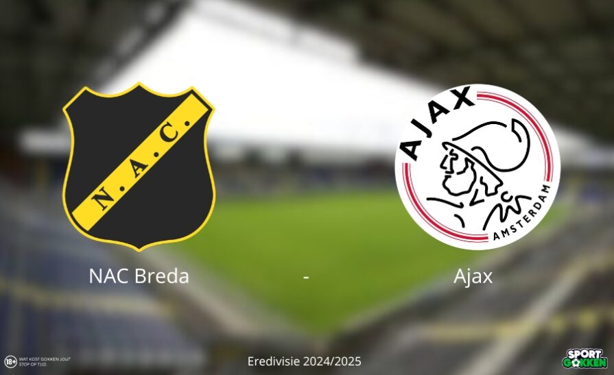 Voorspelling NAC Ajax odds en voorspelling Eredivisie 24-25