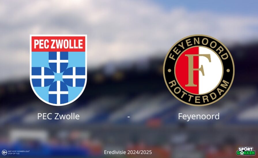 Voorspelling PEC Zwolle Feyenoord odds Eredivisie 24-25