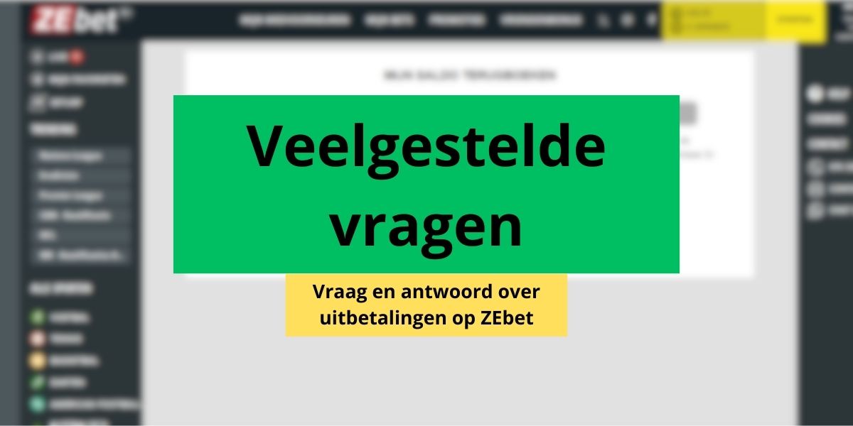 Uitbetaling aanvragen op ZEbet