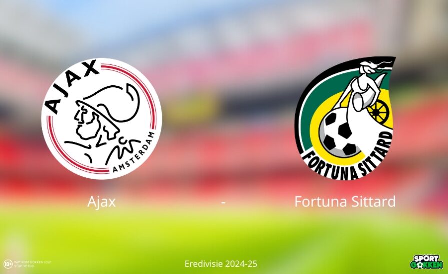 Voorbeschouwing Ajax Fortuna Sittard odds tips voorspelling Eredivisie 24 25