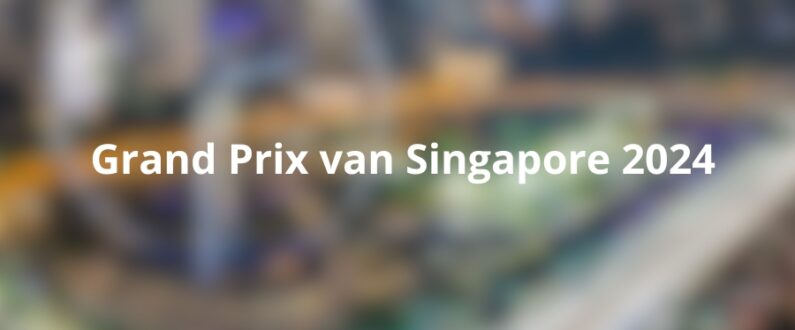 Voorbeschouwing Grand Prix van Singapore tips bonus odds 2024