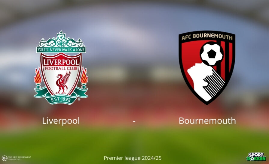 Voorspelling Liverpool Bournemouth odds voorspelling bonus premier league 24 25