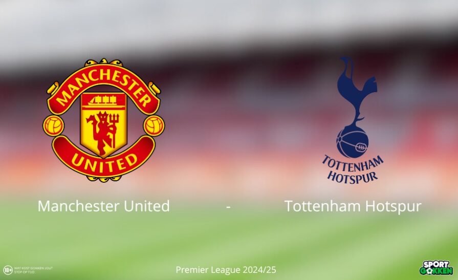 Voorspelling Manchester United Tottenham Hotspur odds tips bonus Premier league 2024 25