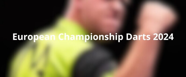 Wedden European Championship darts odds tips bonus 2024