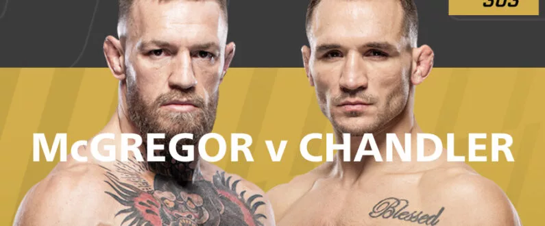 Wedden McGregor Chandler UFC 303 odds en bookmaker