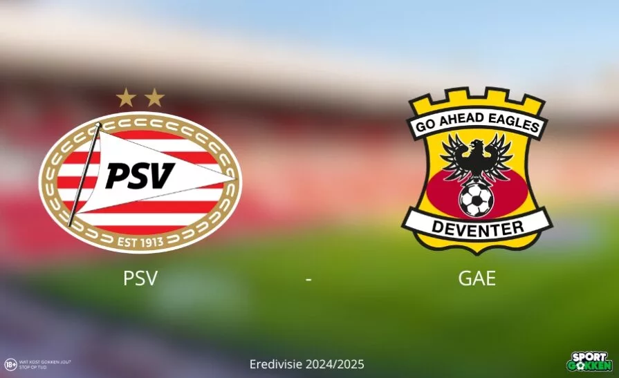 Voorbeschouwing PSV GAE odds voorspelling stats Eredivisie 24 25