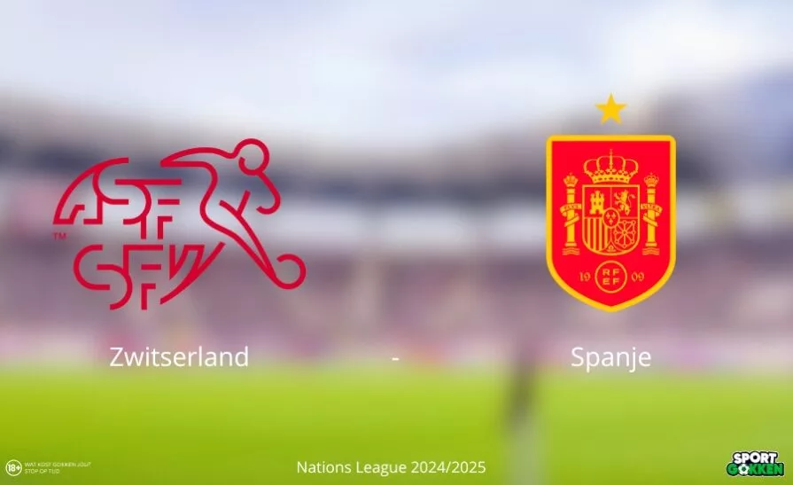 Voorbeschouwin Zwitserland Spanje odds voorspelling tips Nations League 2024